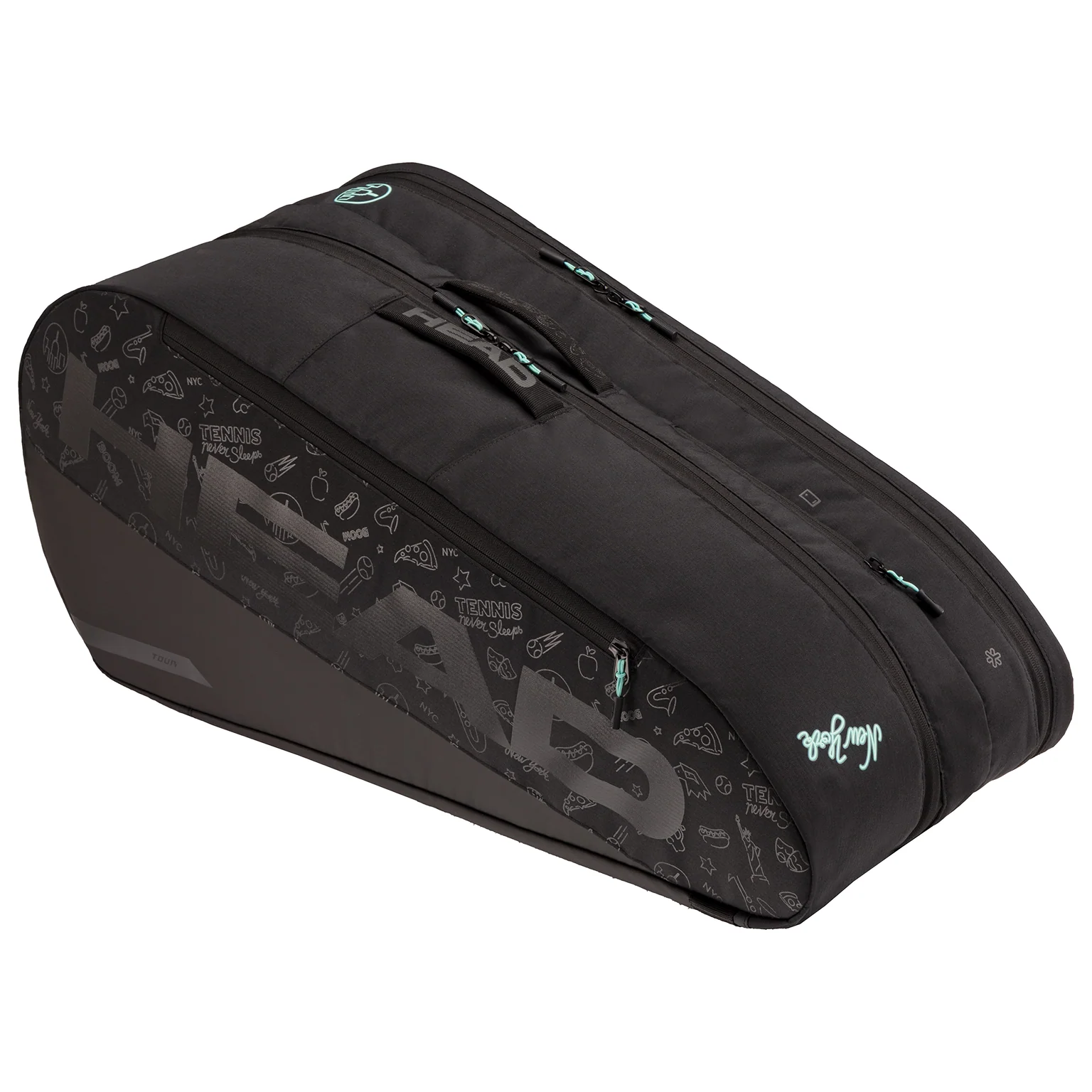 Head Tour Racquet Bag L Neon