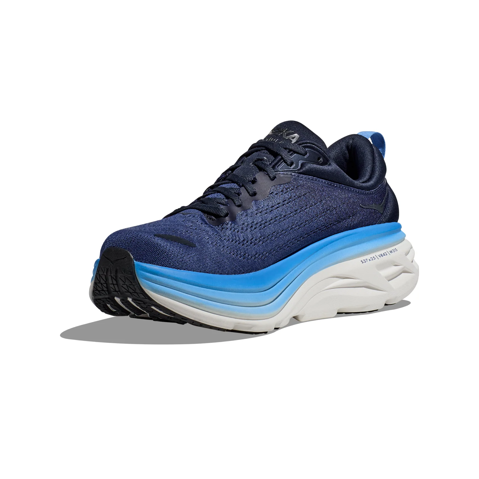 Hoka Mens Bondi 8 (D) Width Running - Image 26