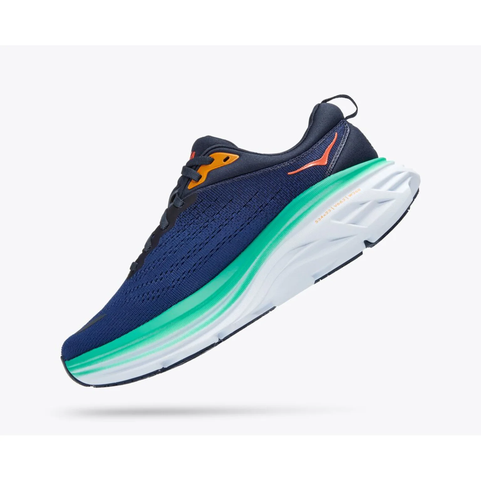 Hoka Bondi 8 (B) Width Womens Running - Image 19