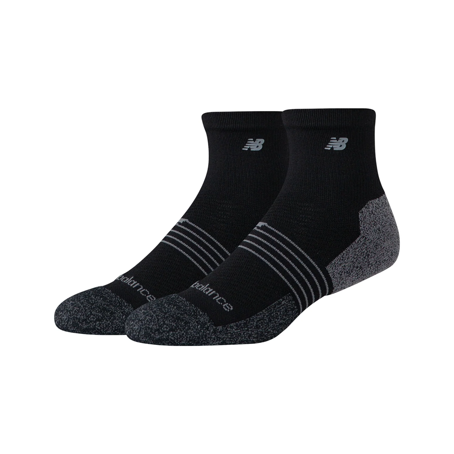 New Balance Pro Training Cushion QTR Socks 2 Pack