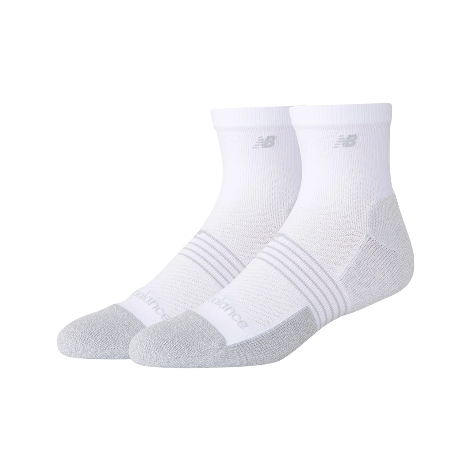New Balance Pro Training Cushion QTR Socks 2 Pack - Image 2