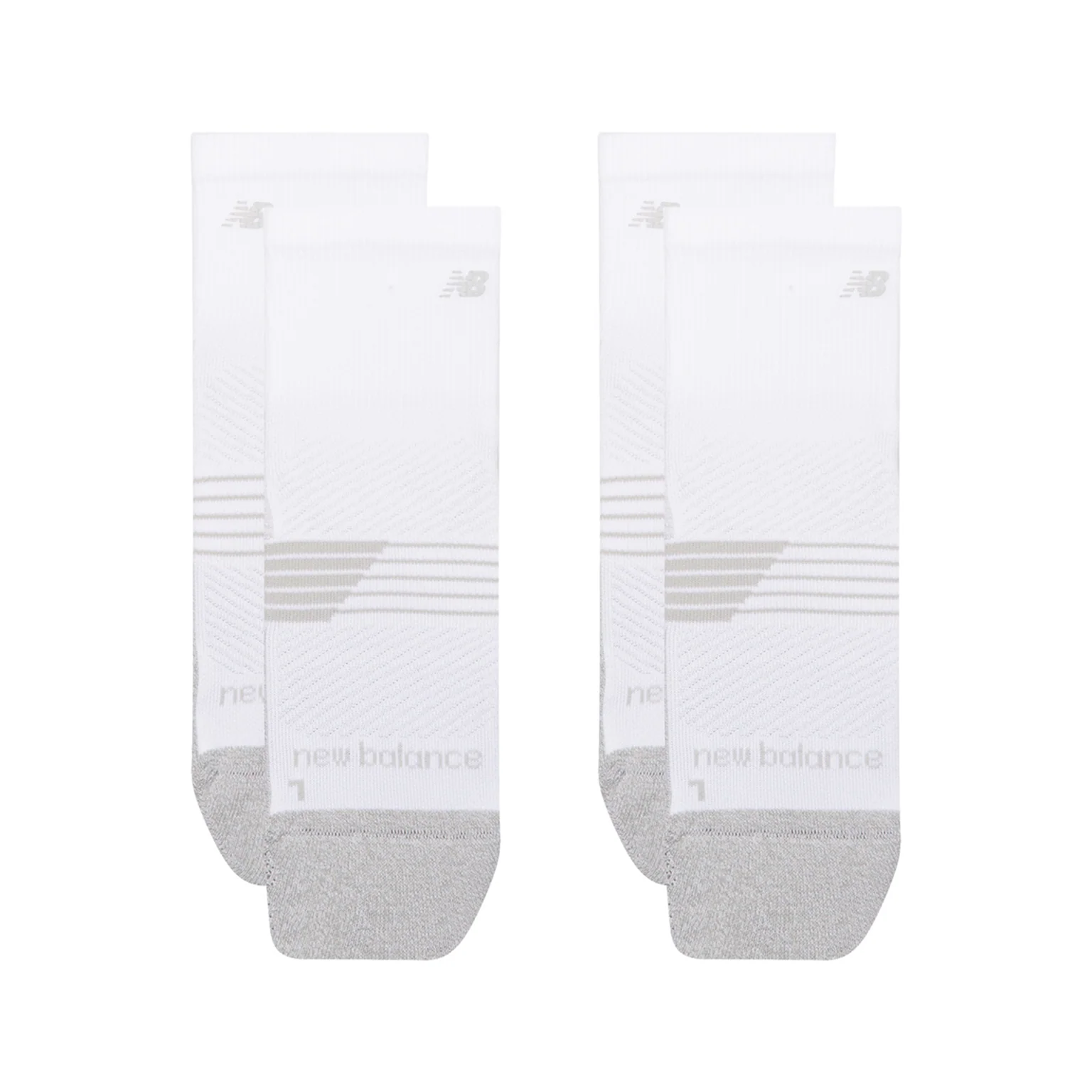 New Balance Pro Training Cushion QTR Socks 2 Pack - Image 4