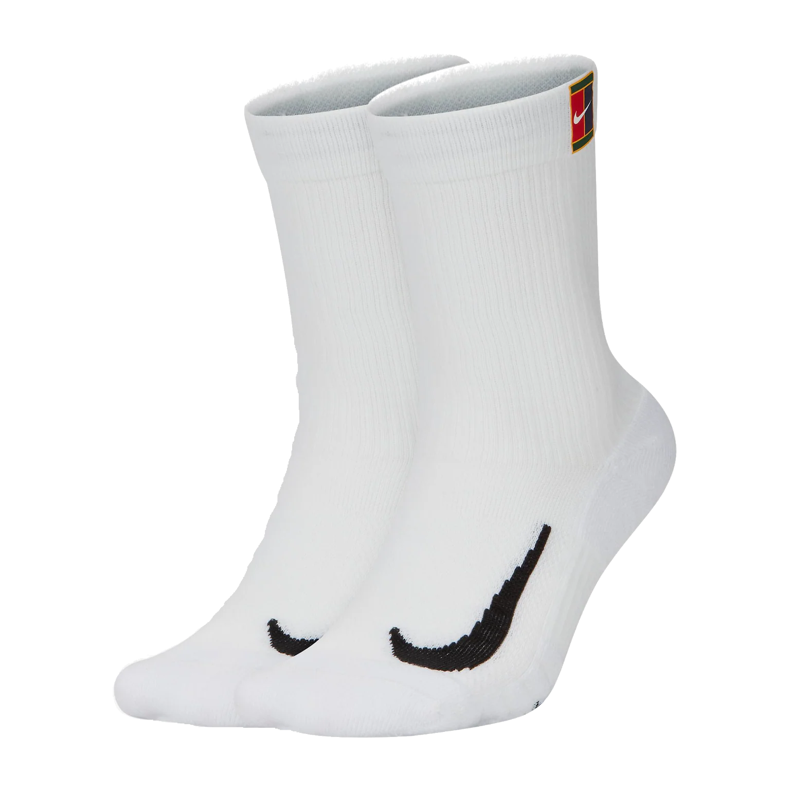 NikeCourt Multiplier Cushioned Tennis Crew Socks (2 Pairs) - Image 3