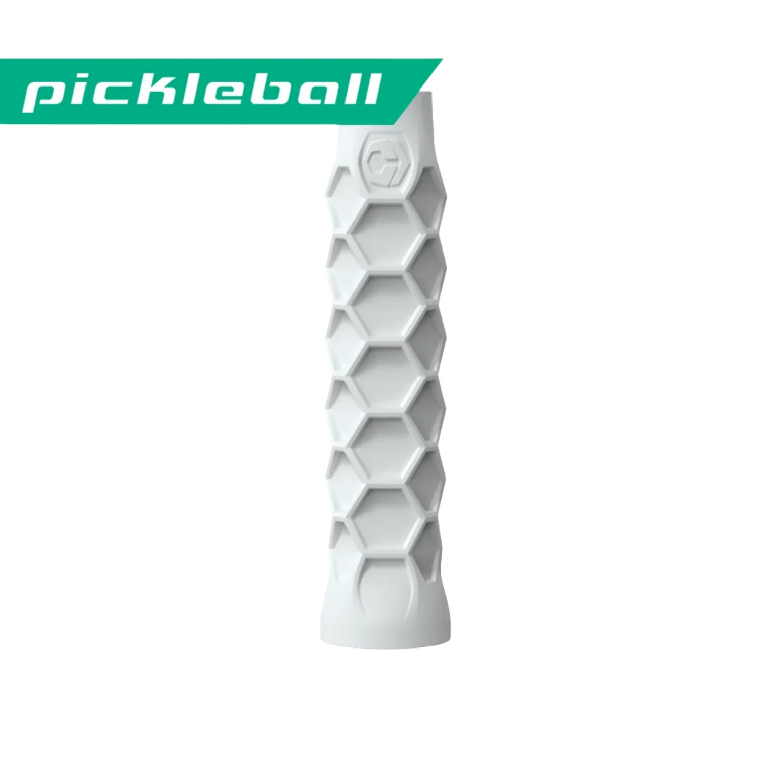 Pickleball Elongated Grip 6" Regular Soft Feel White