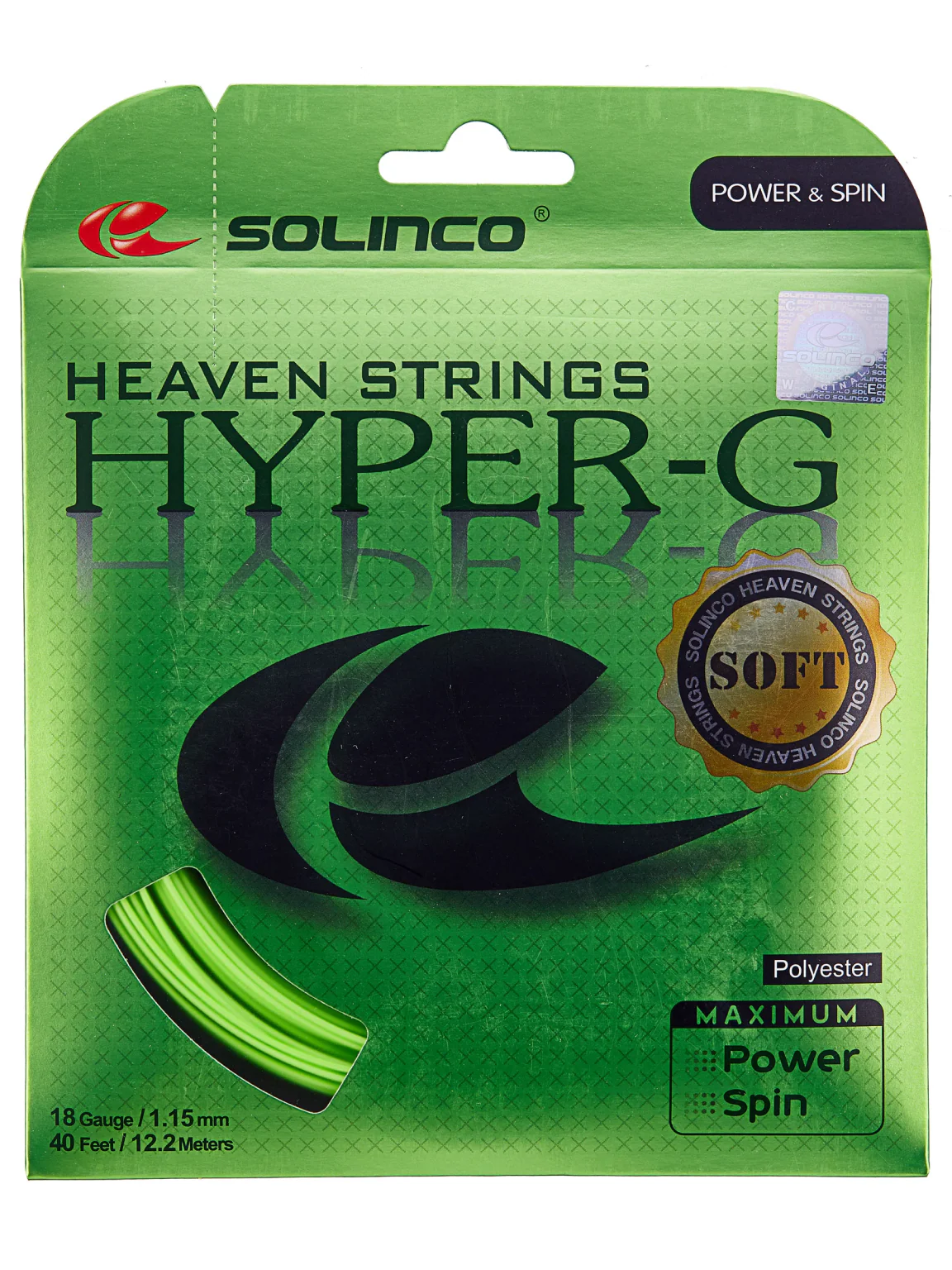 Solinco Hyper G Soft 18 (1.15) 1/2 Set