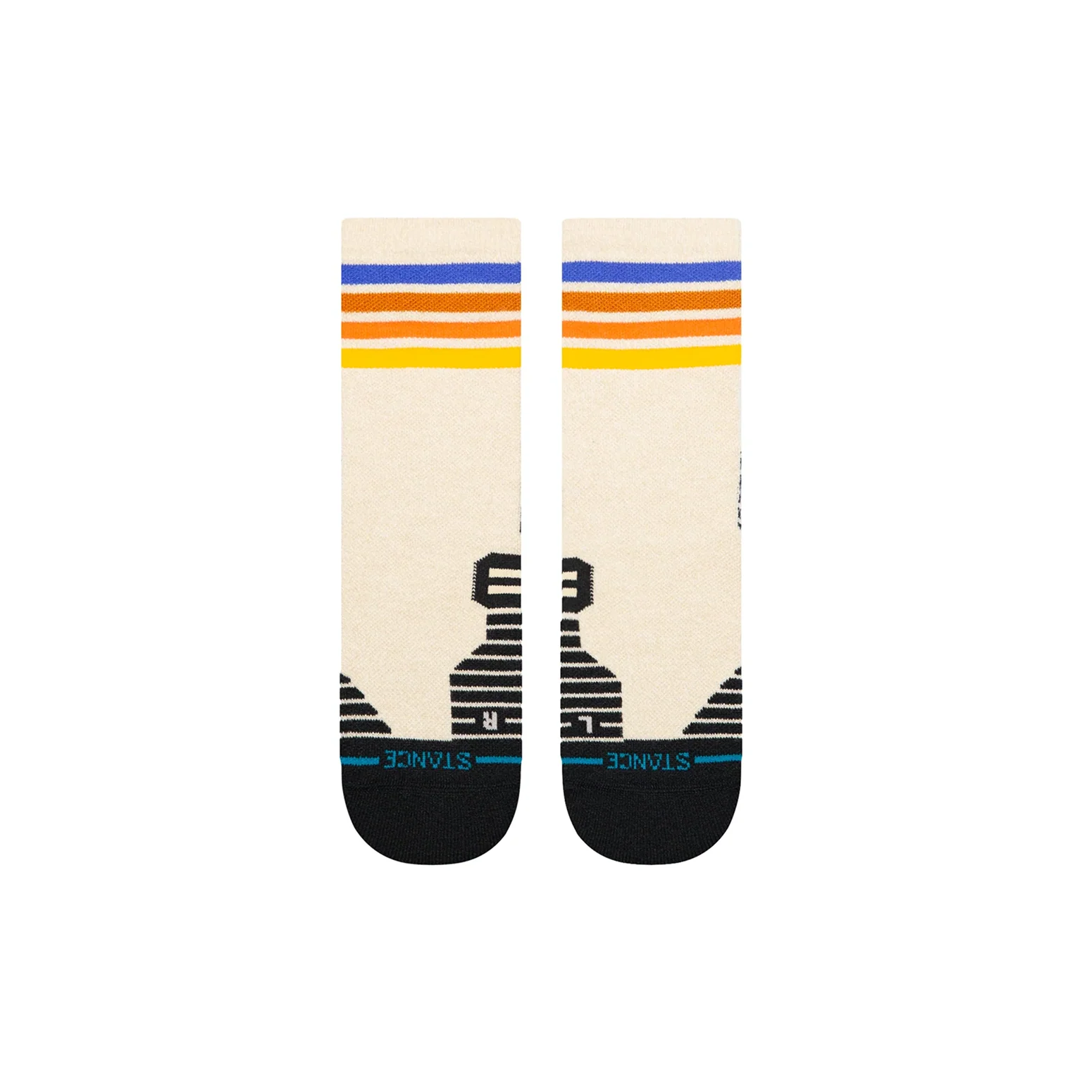 Stance Bridgerton Canvas Mid Performance Wool Crew Socks - Image 2