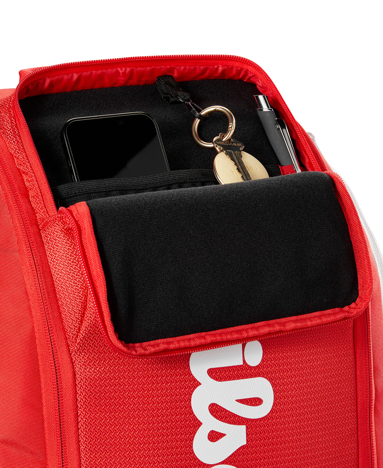 Wilson Super Tour Backpack Red - Image 3